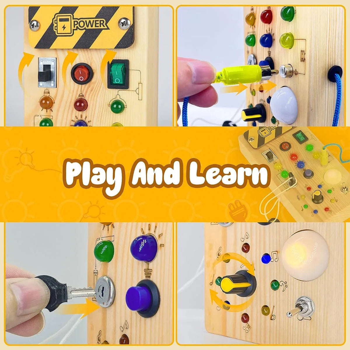 Interactive Sensory Toy for Toddlers