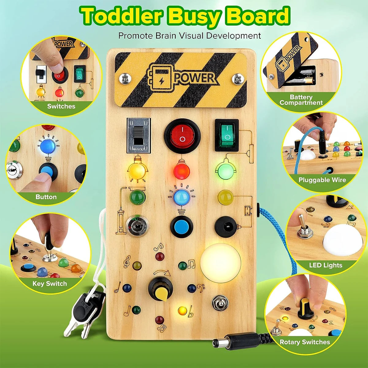 Interactive Sensory Toy for Toddlers