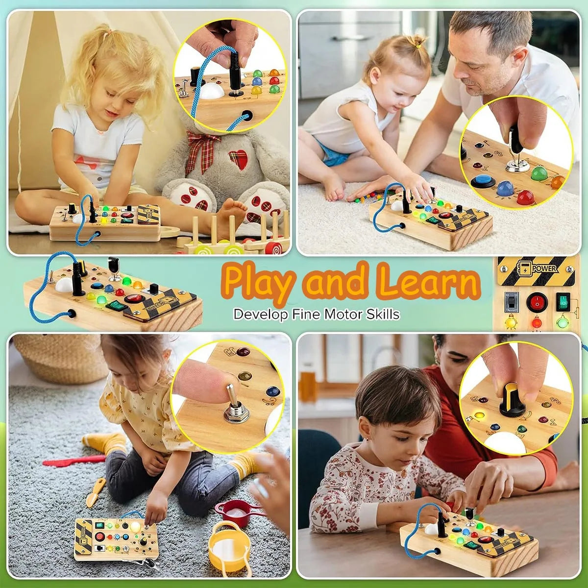 Interactive Sensory Toy for Toddlers
