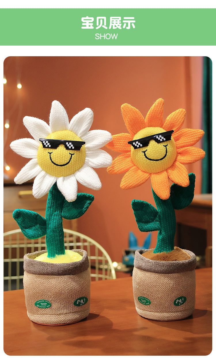 Cute Electric Flower Plush