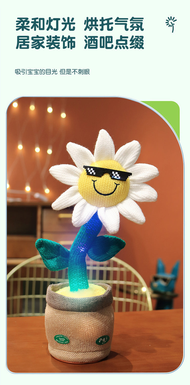 Cute Electric Flower Plush