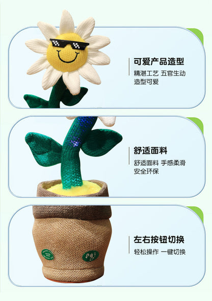 Cute Electric Flower Plush