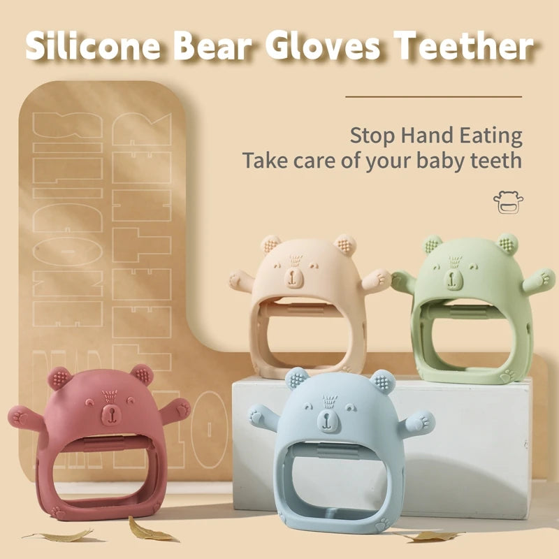 Bear Buddy Teether Glove