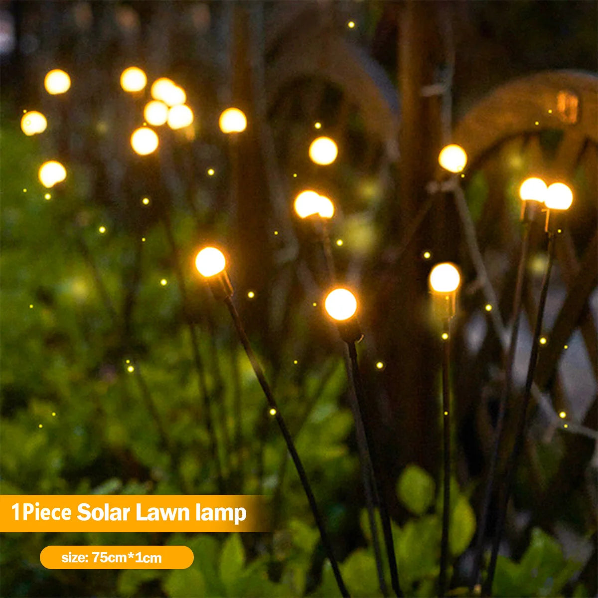 Luzes de natal para jardim