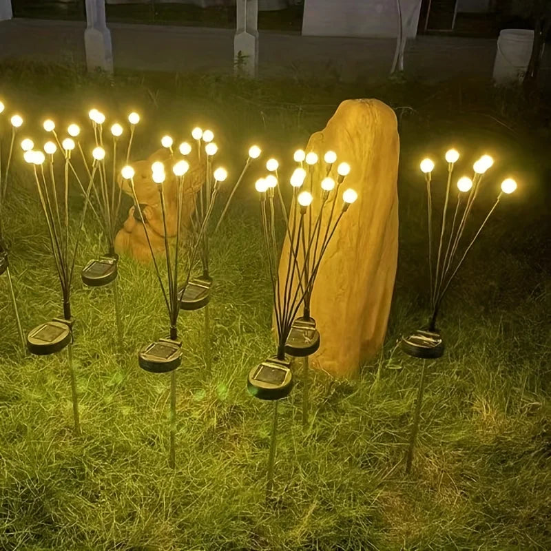 Luzes de natal para jardim