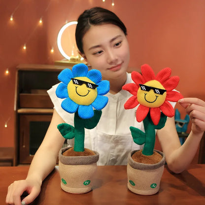 Cute Electric Flower Plush